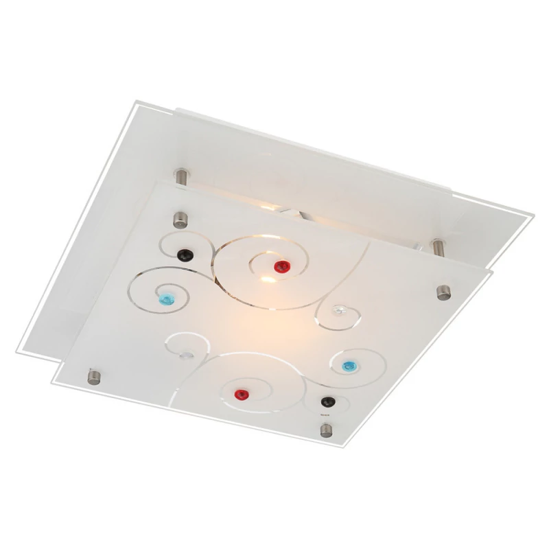 Globo REGIUS 48140-1 mennyezeti lámpa króm fém 1 * E27 ILLU max. 40 W E27 ILLU IP20