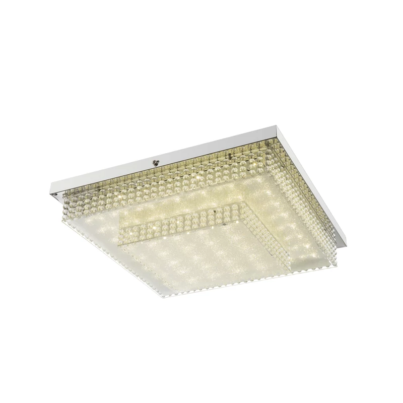 Globo CAKE I 48214-24 mennyezeti kristálylámpa króm fém 1 * LED max. 24 W LED 1870 lm 4000 K IP20 F