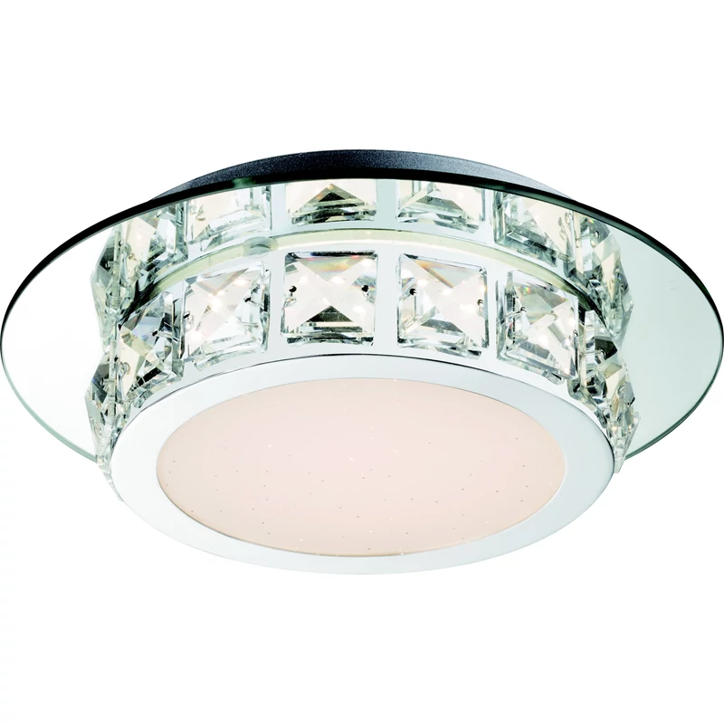Globo MARGO 49356 mennyezeti kristálylámpa króm fém 1 * LED max. 12 W LED 720 lm 4000 K IP20 F