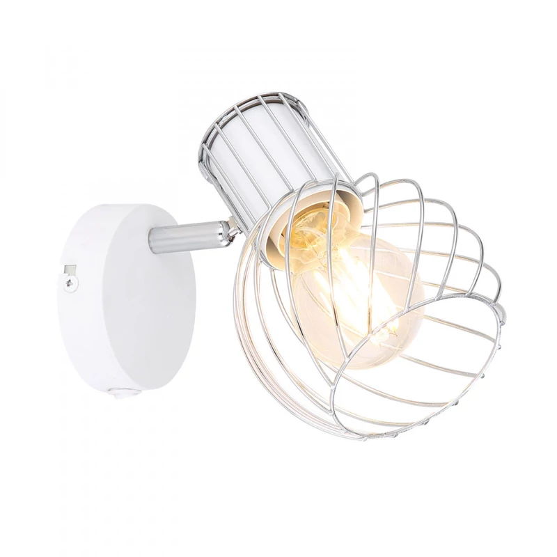 Globo MAIDA 54014-1 falikar króm fém 1 * E27 max. 40 W E27 IP20