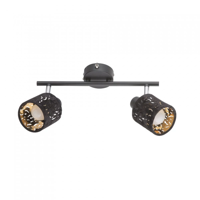 Globo TROY 54121-2 mennyezeti lámpa fekete fém 2 * E14 max. 8 W E14 IP20