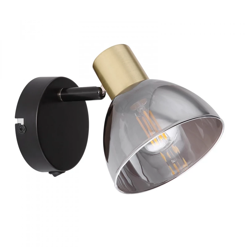 Globo JAY 54305-1 falikar fekete fém 1 * E14 max. 25 W E14 IP20