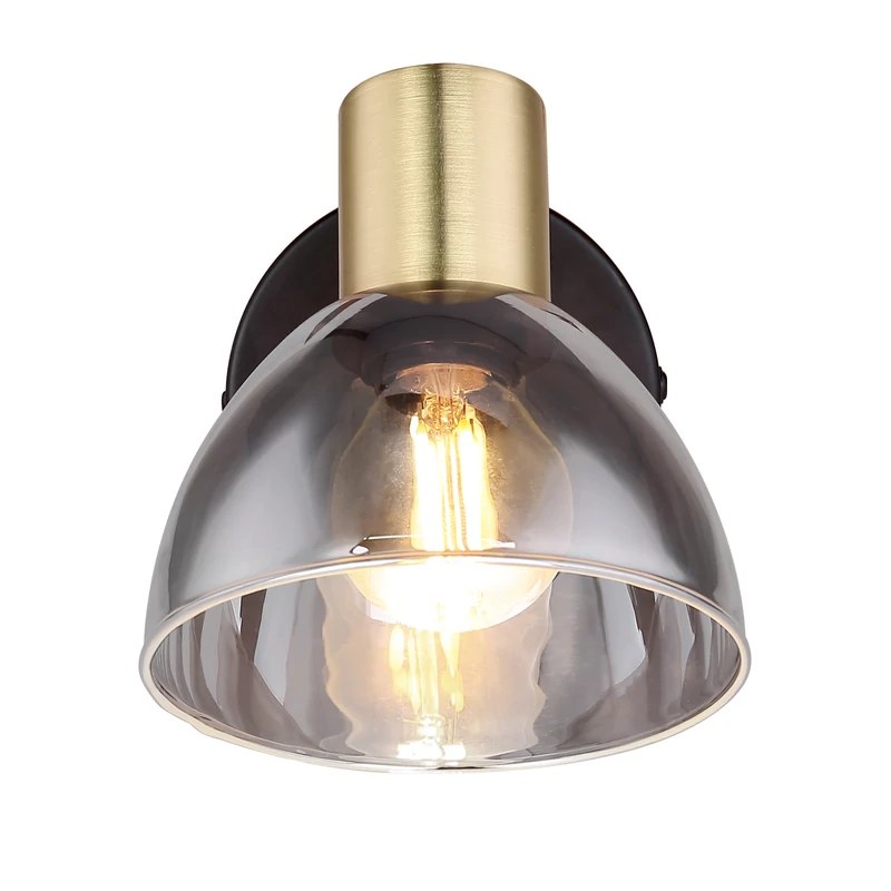 Globo JAY 54305-1 falikar fekete fém 1 * E14 max. 25 W E14 IP20