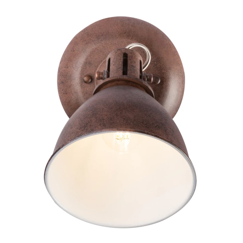 Globo GIORGIO 54647-1 falikar rozsda fém 1 * E14 max. 40 W E14 IP20