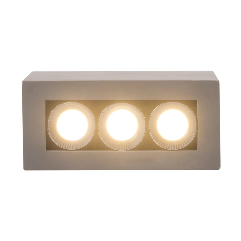Globo TIMO 55011-3A mennyezeti spot lámpa beton beton LED - 1 x 6,6W LED 440 lm 3000 K IP20 A