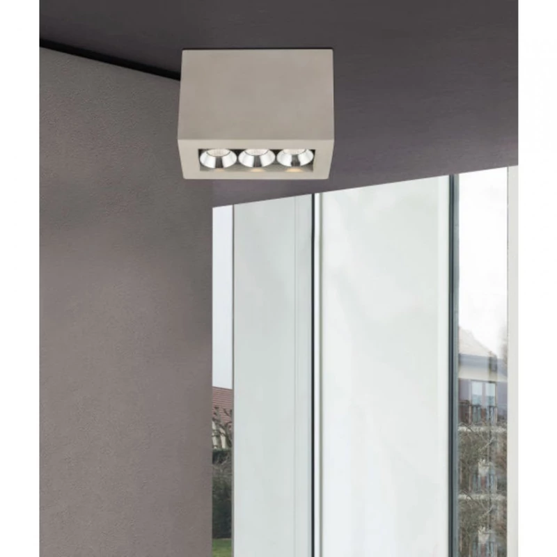 Globo TIMO 55011-3A mennyezeti spot lámpa beton beton LED - 1 x 6,6W LED 440 lm 3000 K IP20 A
