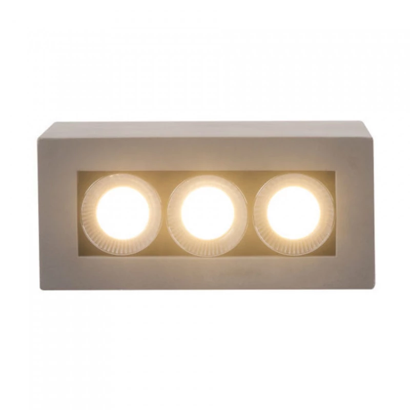 Globo TIMO 55011-3A mennyezeti spot lámpa beton beton LED - 1 x 6,6W LED 440 lm 3000 K IP20 A