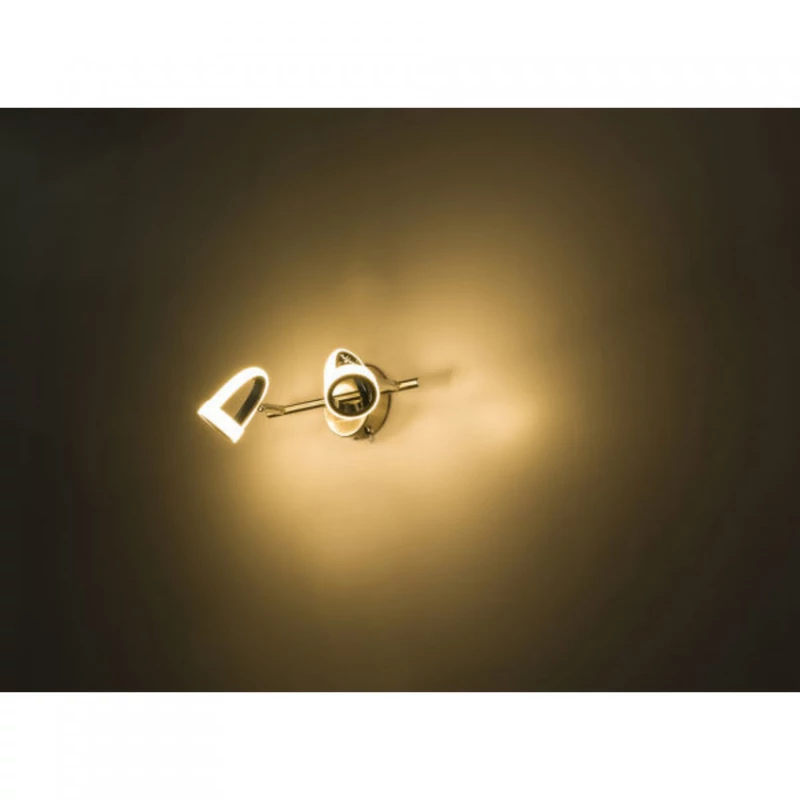 Globo RODRIK 56006-2 mennyezeti lámpa matt nikkel fém 2 * LED max. 5 W LED 310 lm 3000 K IP20 G