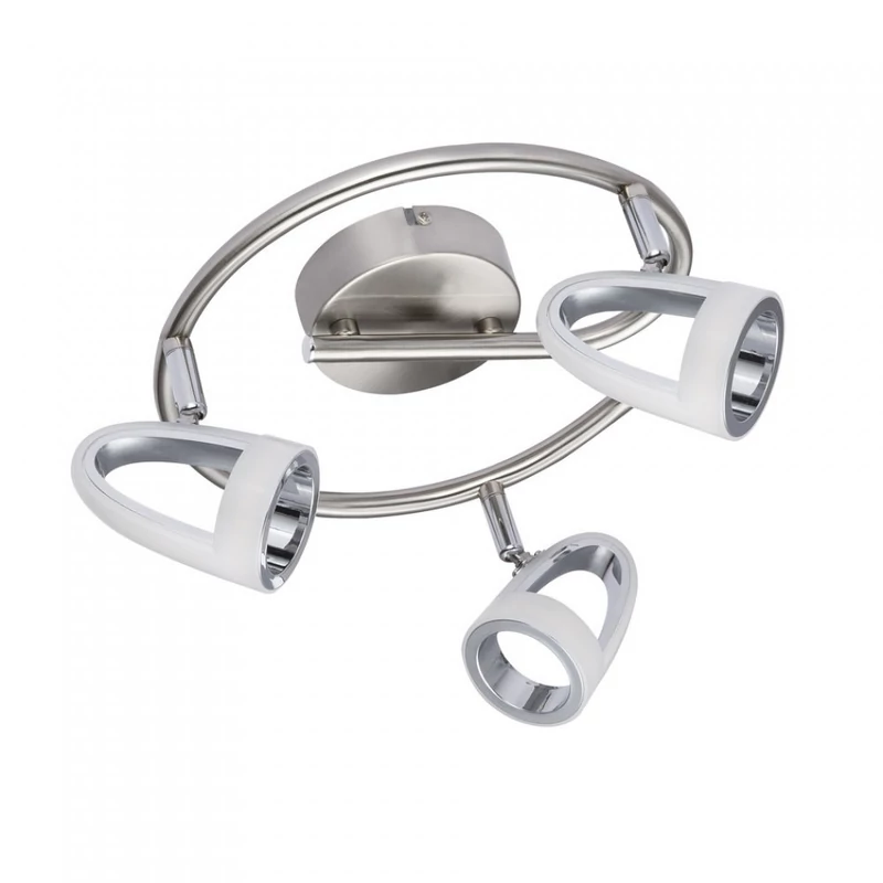 Globo RODRIK 56006-3 mennyezeti lámpa matt nikkel fém 3 * LED max. 5 W LED 310 lm 3000 K IP20 G