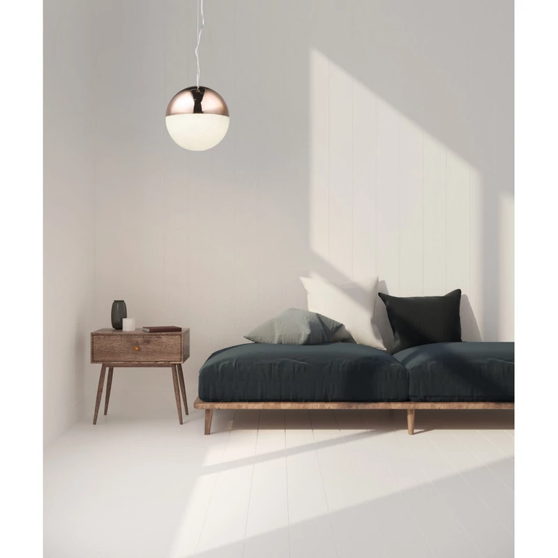 Globo UTILA 56127HC egyágú függeszték króm műanyag LED - 1 x 16W LED 1410 lm 4000 K IP20 A