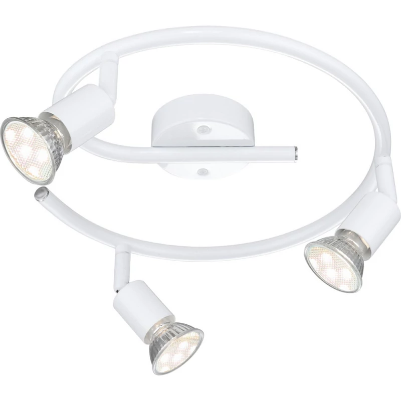 Globo OLANA 57381-3L mennyezeti spot lámpa fehér fém 3 * GU10 LED max. 3 W GU10 LED 250 lm 3000 K IP20 G