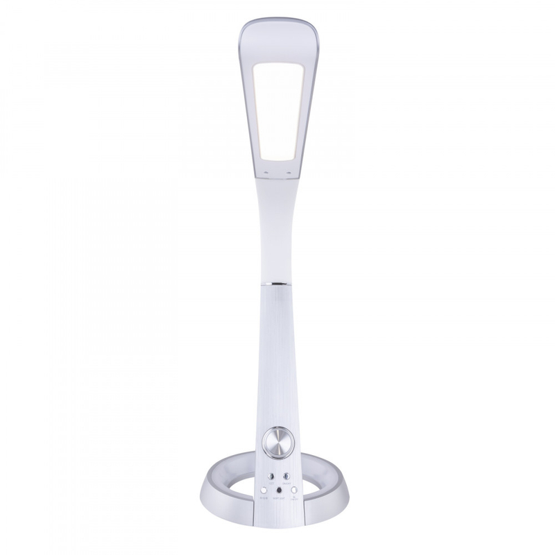 Globo MITTI 58376S íróasztal lámpa ezüst műanyag 1 * LED max. 8 W LED 450 lm IP20 F