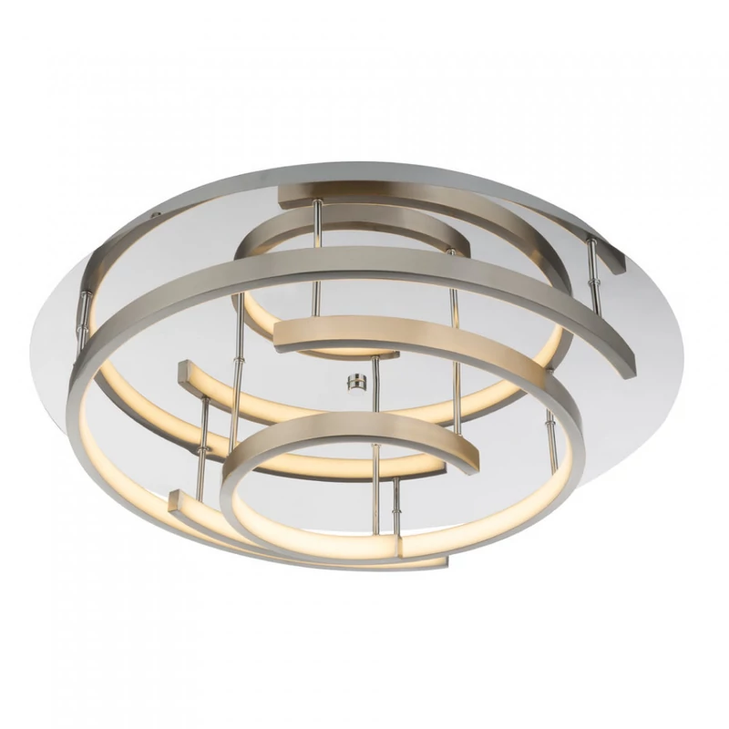 Globo TITUS 67092-47 mennyezeti lámpa króm műanyag LED - 1 x 47W LED 1880 lm 3000 K IP20 A
