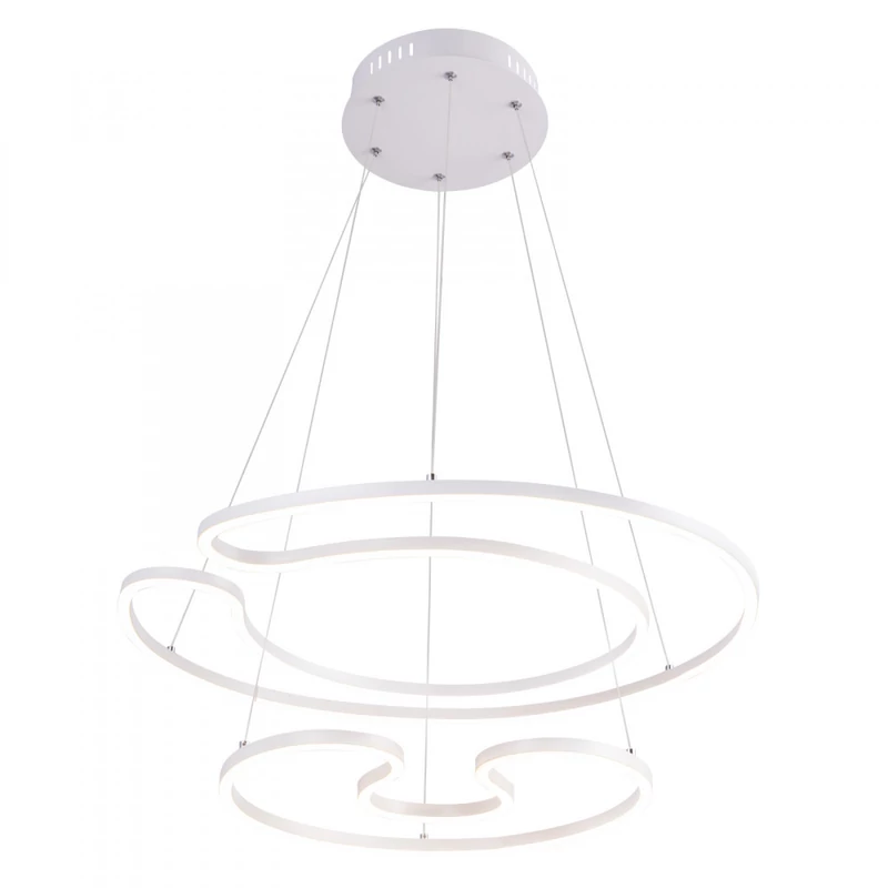 Globo WITTY 67097-60W konyhai mennyezeti lámpa fehér fém 1 * LED max. 60 W LED 3000 lm 3000 K IP20 G