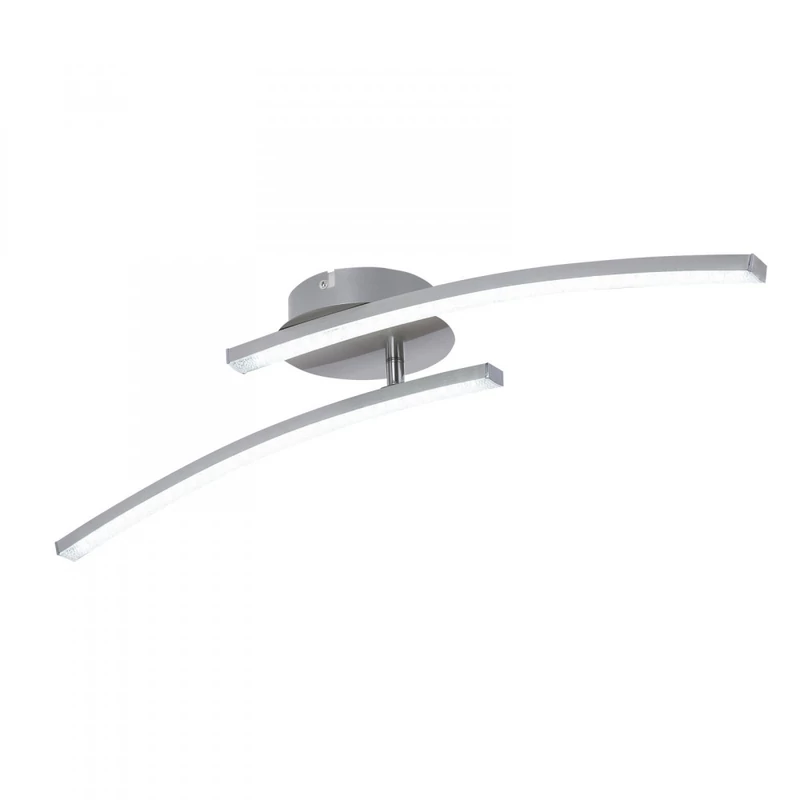 Globo TANSY 67098-12 konyhai mennyezeti lámpa matt nikkel fém 1 * LED max. 12 W LED 1000 lm IP20 F