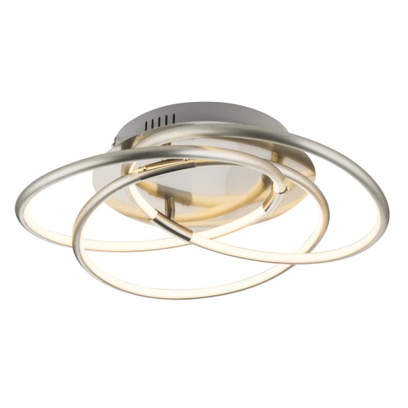 Globo BARNA 67828-30N mennyezeti lámpa nikkel műanyag LED - 1 x 30W LED 1 db 2100 lm 3000 K IP20 A