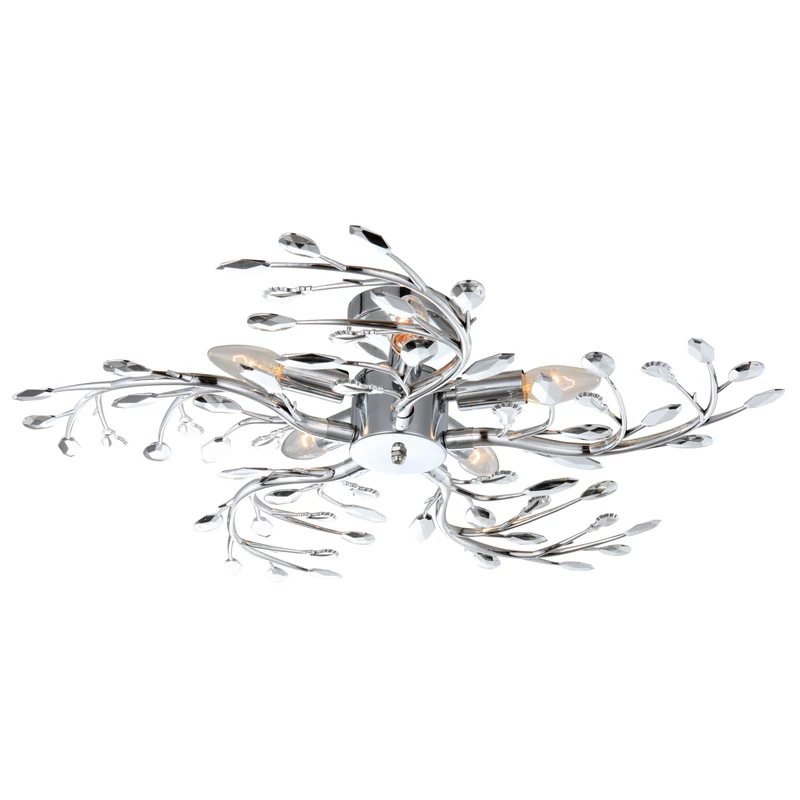 Globo FLASH 68546-5 mennyezeti lámpa króm fém 5 * E14 max. 40 W E14 IP20
