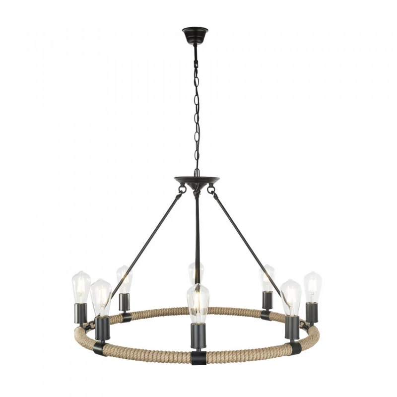 Globo ULLEU 69029-8 csillár fekete fém 8 * E27 max. 60 W E27 IP20