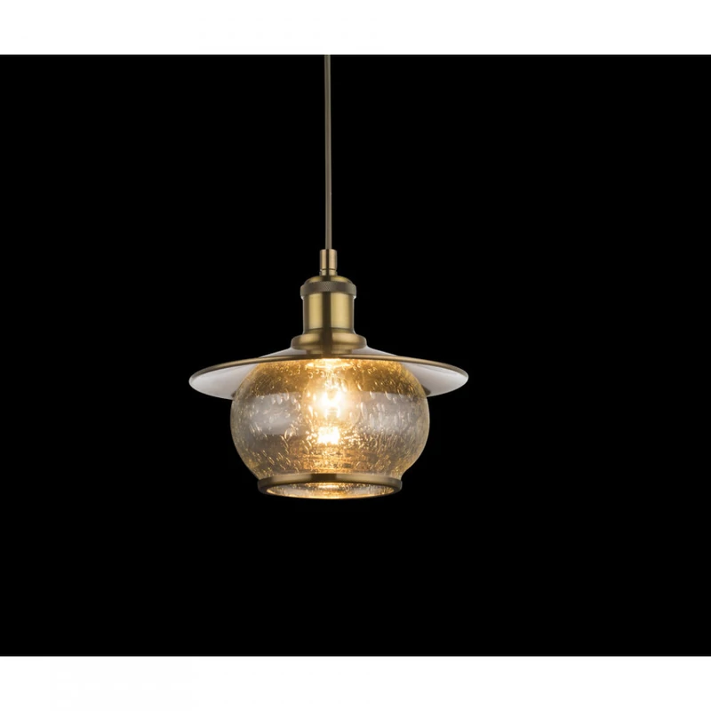 Globo NEVIS 69030 egyágú függeszték bronz színű fém 1 * E27 max. 60 W E27 IP20