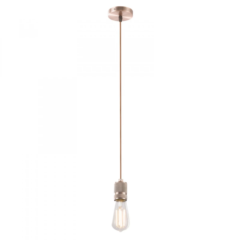 Globo OLIVER A22 egyágú függeszték réz fém 1 * E27 max. 60 W E27 IP20