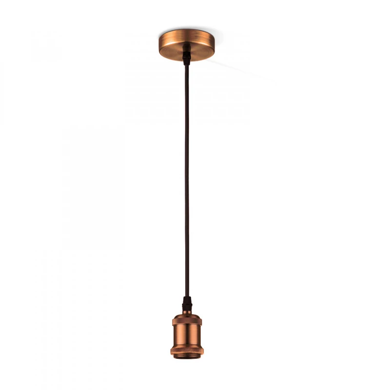 Globo OLIVER A32 egyágú függeszték réz fém 1 * E27 max. 40 W E27 IP20