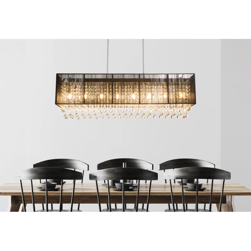 Globo BAGANA 15095H2 modern függeszték króm fém G9 LED 50 lm 3000 K IP20 F