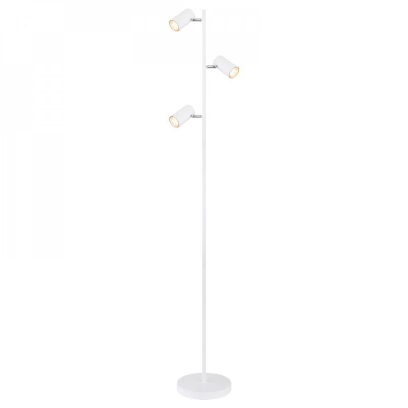 Globo ROBBY 57910SW állólámpa fehér fém 3xGU10 LED GU10 IP20
