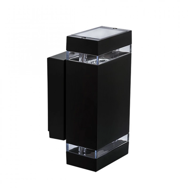 Kanlux Zew 22440 kültéri fali lámpa fekete alumínium 2 x GU10 max. 35W GU10 IP44