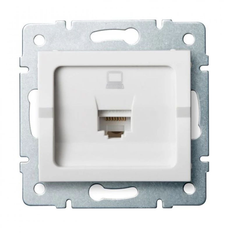 Kanlux Mowion Logi 25109 fehér Adatcsatlakozó aljzat (RJ45 Cat 6 Jack)