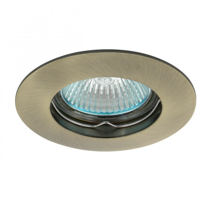 Kanlux Luto 2584 álmennyezetbe építhető lámpa bronz alumínium 1 x MR-16 max. 50W MR16 IP20