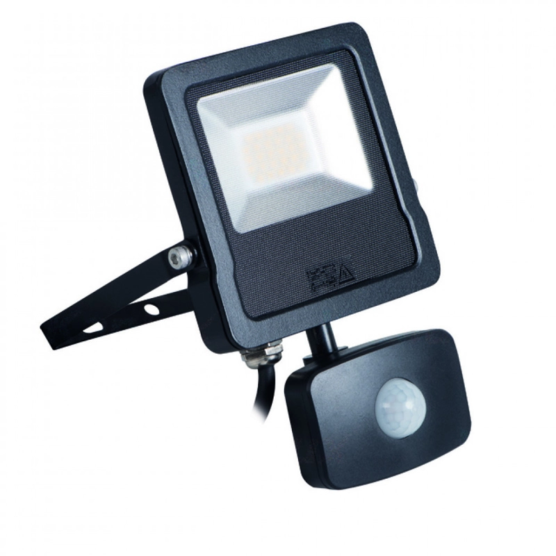 Kanlux Antos LED 27095 mozgásérzékelős led reflektor fekete alumínium LED SMD 1600 lm IP44