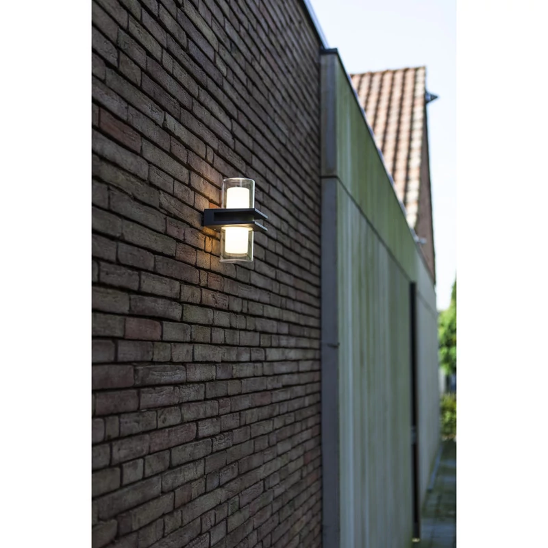 Lutec TANGO 5192901118 kültéri fali led lámpa sötétszürke alumínium Seoul 2835 LED 800 lm 3000 K IP54 A+