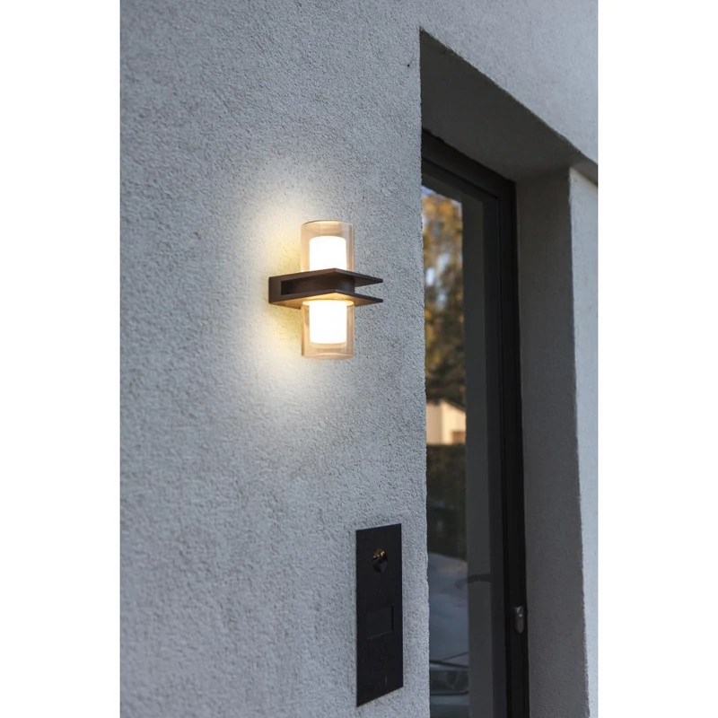 Lutec TANGO 5192901118 kültéri fali led lámpa sötétszürke alumínium Seoul 2835 LED 800 lm 3000 K IP54 A+