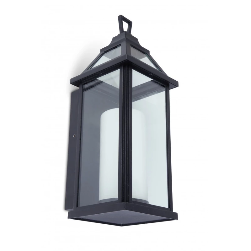 Lutec HOM 5241101012 kültéri fali led lámpa matt fekete alumínium Lextar 3030 LED 400 lm 3000 K IP44 A+