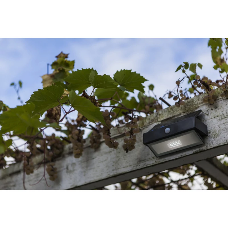 Lutec ARROW 6910601335 napelemes kültéri mozgásérzékelő szürke műanyag EVERLIGHT 2835 LED 180 lm 5000 K IP44 A+