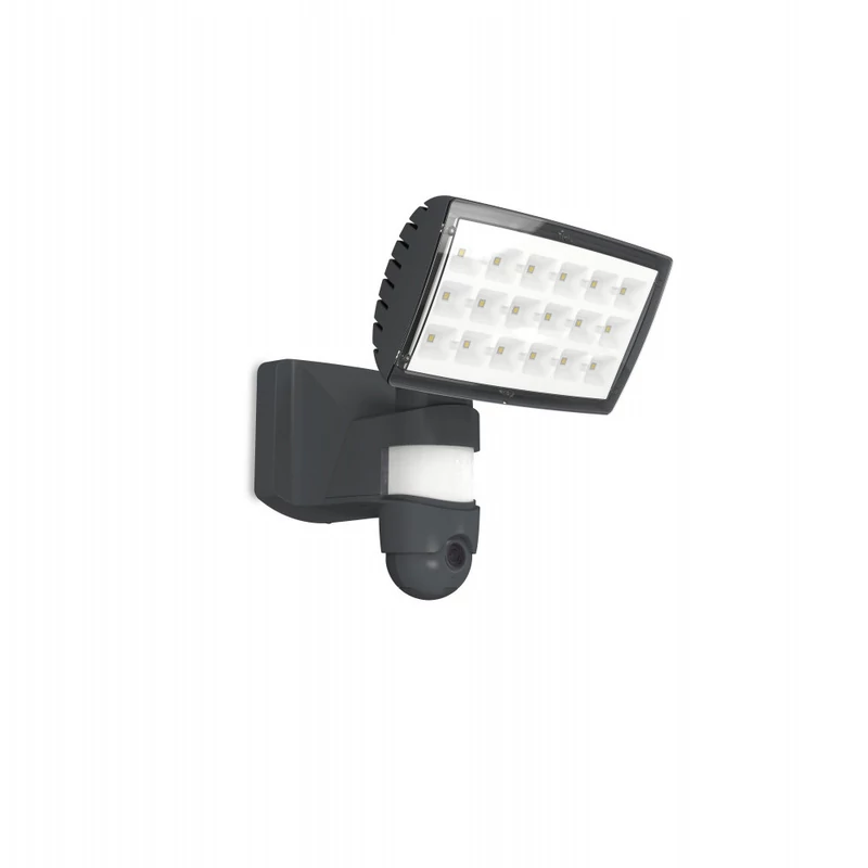 Lutec PERI 7629502335 mozgásérzékelős reflektor szürke műanyag Lextar 3030 LED 2120 lm 5000 K IP44 A+
