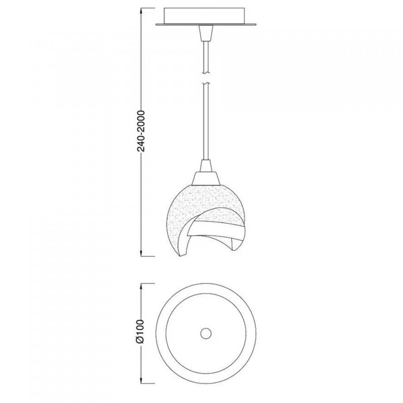 Mantra BALI 1221 egyágú függeszték sárgaréz fém 1xE14 max. 9 W E14 IP20