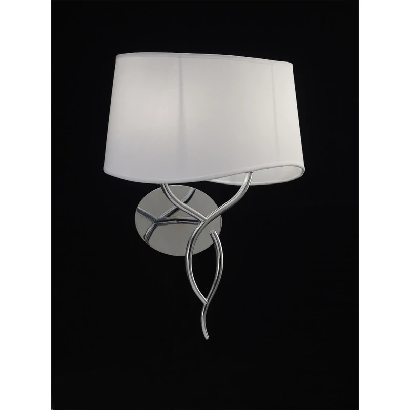 Mantra NINETTE 1903 falikar króm fém 2xE14 max. 20W E14 2 db