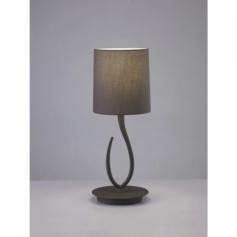 Mantra LUA 3682 asztali lámpa sötétszürke fém 1xE27 max. 13W E27