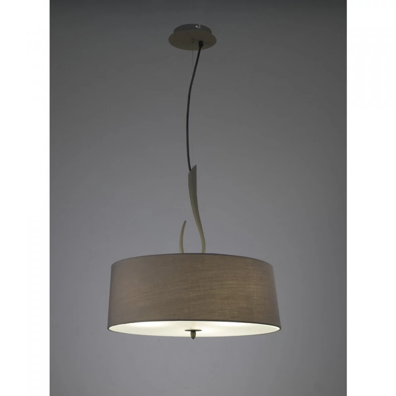 Mantra LUA 3684 egyágú függeszték sötétszürke fém 3xE27 max. 13W E27