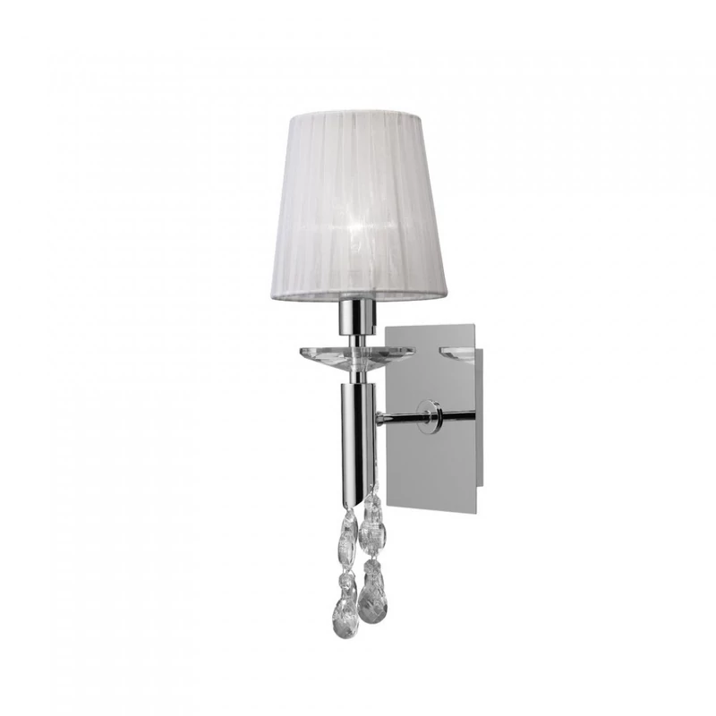 Mantra TIFFANY 3864 falikar króm fém 1xE14 max. 53W;1xG9 max. 33W E14