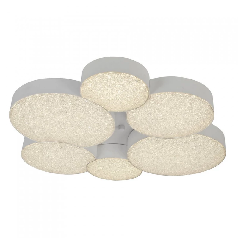 Mantra Lunas 5764 mennyezeti kristálylámpa fehér fém LED - 1 x 54W 2830 lm 3000 K IP20 A++