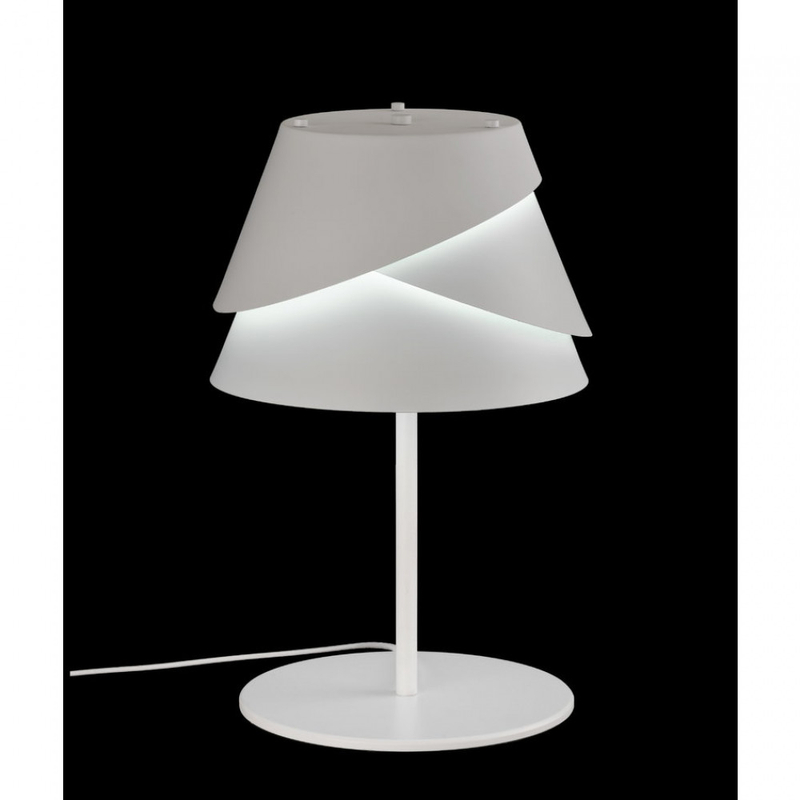 Mantra Alboran 5863 éjjeli asztali lámpa fehér fém 1 x E27 max. 40W E27 IP20