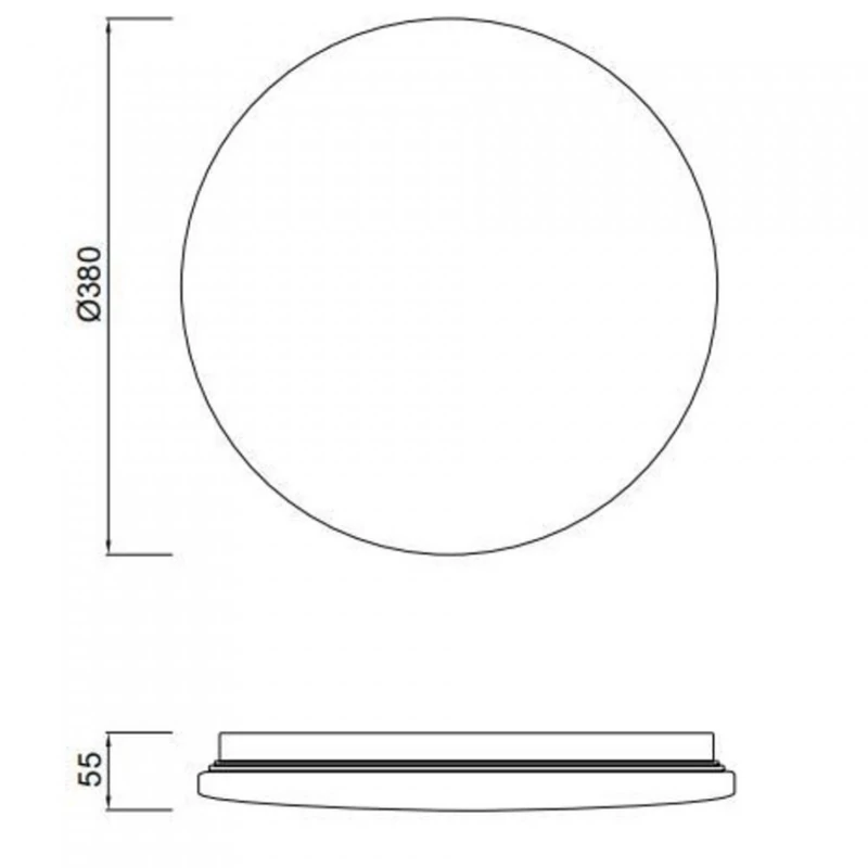 Mantra Zero II 5943 mennyezeti lámpa fehér LED - 1 x 36W 2450 lm 5000 K IP20 A++