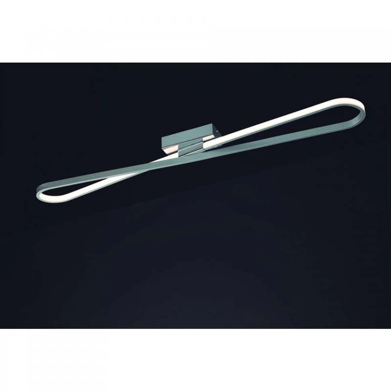 Mantra Bucle 5981 mennyezeti lámpa ezüst fém LED - 1 x 36W 3150 lm 3000 K IP20 A++