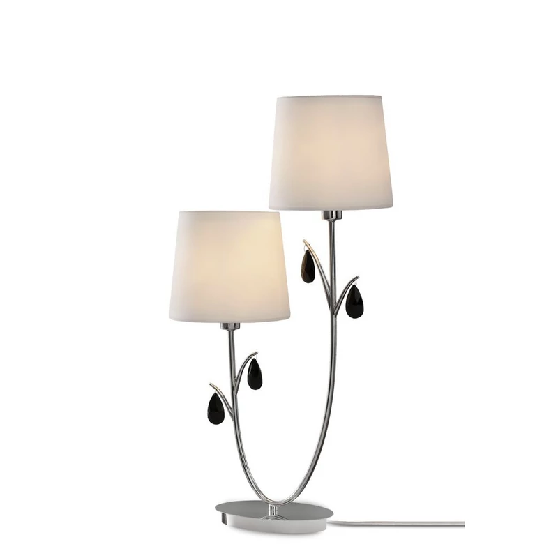 Mantra ANDREA CHROME 6318 éjjeli asztali lámpa króm fém 2*E14 max20W E14 IP20