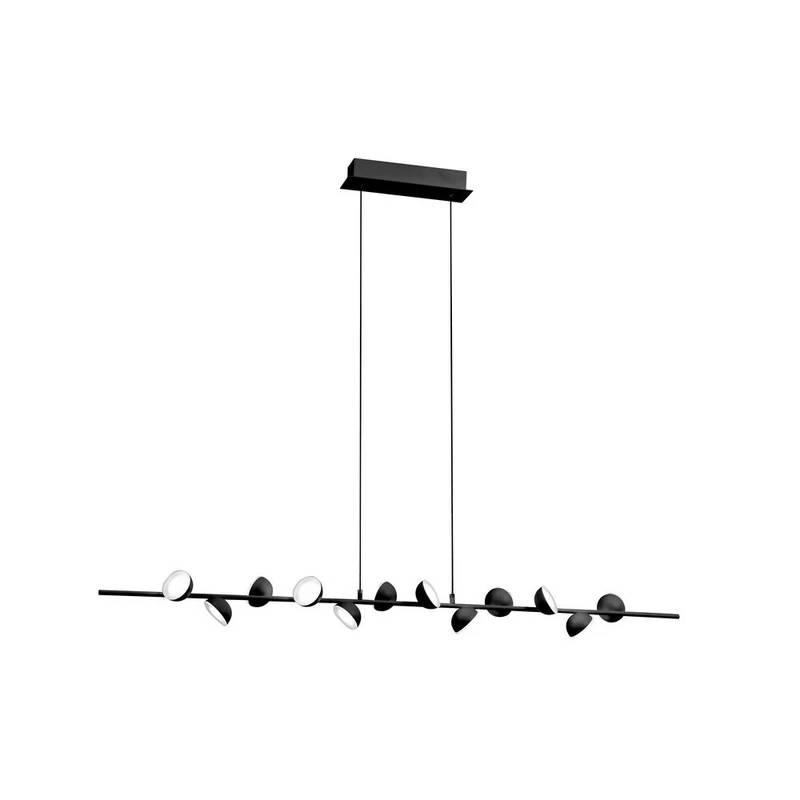 Mantra ADN BLACK 6418 modern függeszték fekete alumínium led 36W 1980lm 1980 lm 3000 K IP20