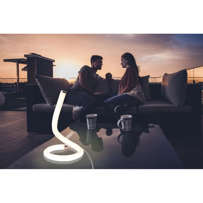Mantra NUR LINE 6604 éjjeli asztali lámpa króm fém led 12W 900lm 900 lm 3000 K IP20