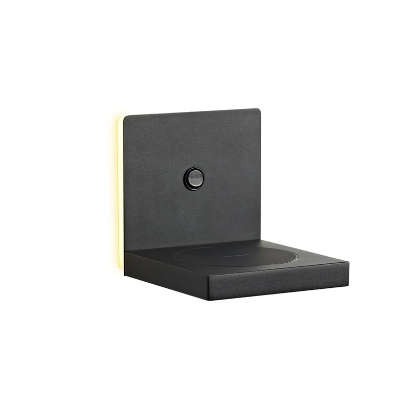 Mantra ZANZIBAR 6755 falikar fekete fém led 3W 210lm 210 lm 3000 K IP20