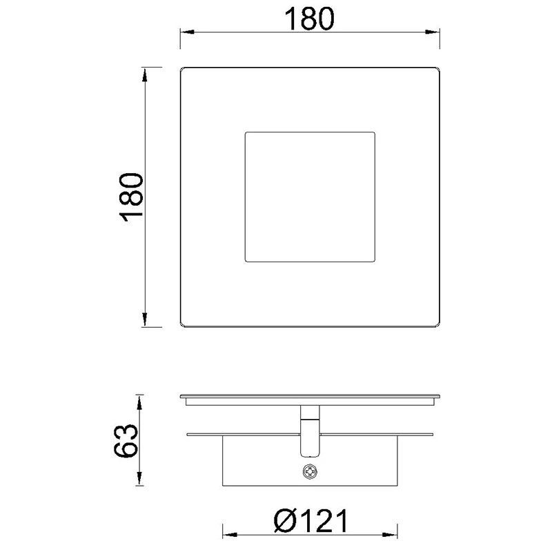 MANTRA DALIA 8115 Fali LED lámpa